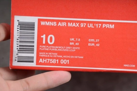 Low-cost Sleek 7787 Air Max 97 Ultra 17 Premium 'Pure Platinum' - Nike - AH7581-001