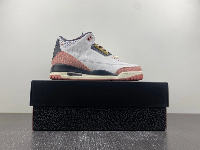 High-tier replica SmartChoice 1453 Jordan 3 Retro Vintage Floral (GS)  441140-100