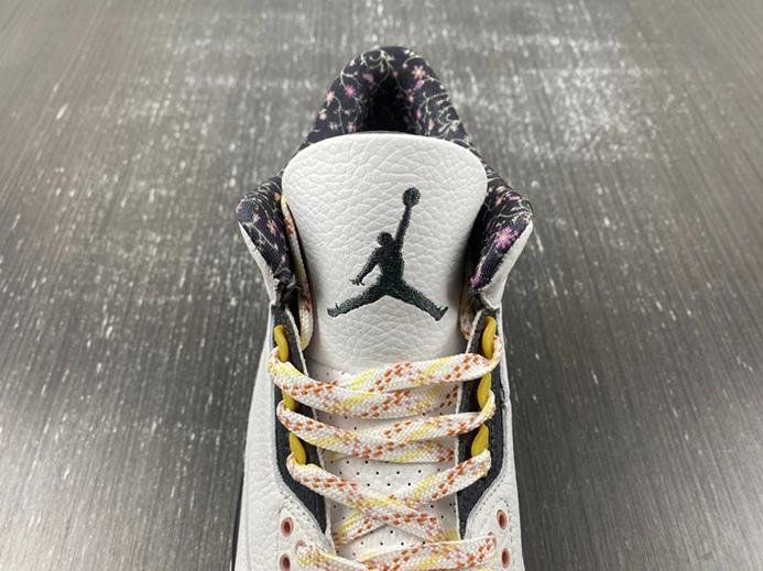High-tier replica SmartChoice 1453 Jordan 3 Retro Vintage Floral (GS)  441140-100