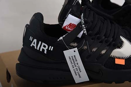 Modestly priced Soft 5105 OFF-WHITE x Nike Air Presto Black AA3830-002