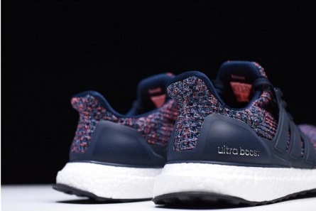 Inspired design Soft 566 Adidas  ULTRA BOOST 4.0 Running Shoes Navy Multi  BB6165