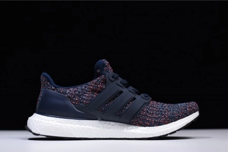 Inspired design Soft 566 Adidas  ULTRA BOOST 4.0 Running Shoes Navy Multi  BB6165