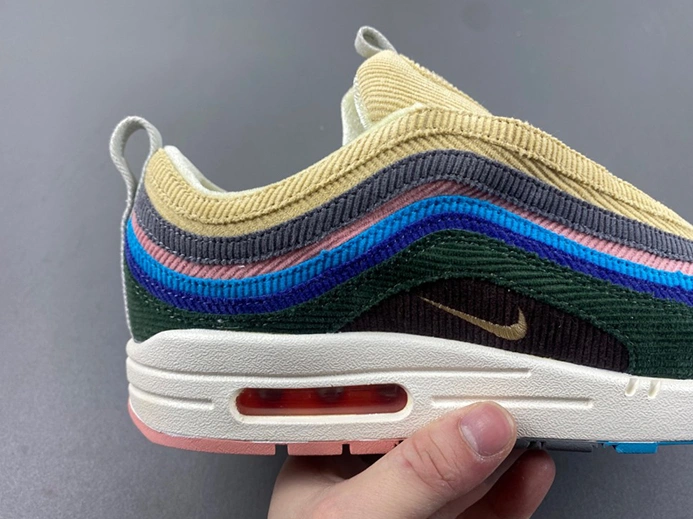 High-tier replica Soft 5938 Nike Air Max 1 97 Sean Wotherspoon AJ4219-400