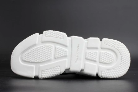 Reasonably priced Soft 7140 Balenciaga Stretch Mesh High Top Sneaker Black White