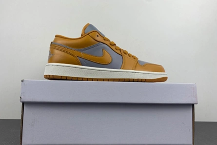 Soft 8063 Air Jordan 1 Low Cement Grey Chutney (Women's)  DC0774-020