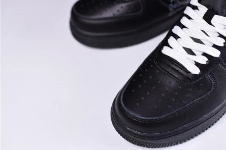 Master copy Sophisticated 3694 OFF-WHITE x MoMA x Nike Air Force 1 07 Low Black AV5210-001