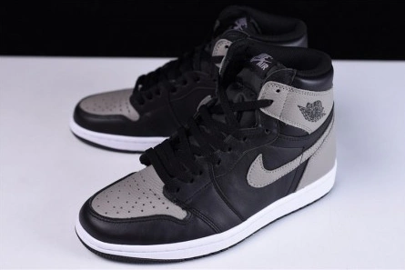Fair-priced SportInspired 1112 Air Jordan 1 Retro High OG Shadow Black Grey 555088-013