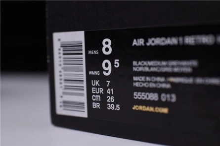 Fair-priced SportInspired 1112 Air Jordan 1 Retro High OG Shadow Black Grey 555088-013
