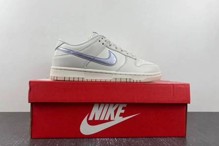 High-tier replica SportInspired 1904 Nike Dunk Low Essential Sail Oxygen Purple  DX5930-100