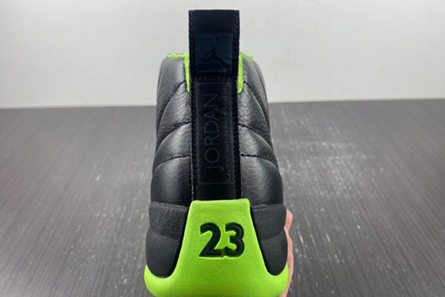 Close-to-original SportInspired 2970 Air Jordan 12 Retro BLACK GREEN