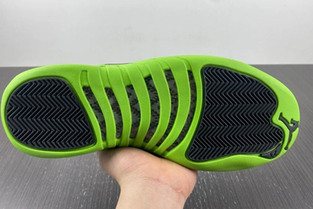 Close-to-original SportInspired 2970 Air Jordan 12 Retro BLACK GREEN