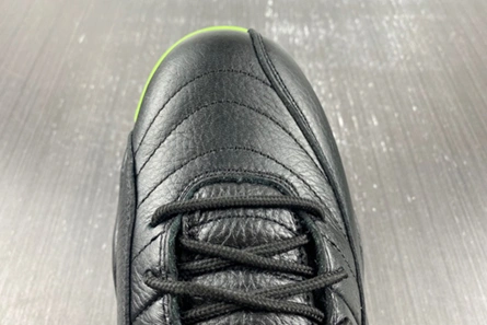 SportInspired 2970 Air Jordan 12 Retro BLACK GREEN