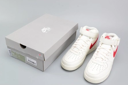Modestly priced SportInspired 3953 Nike Air Force 1 Mid 07  Sneakers Shoes High Trainers White 315123-126