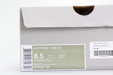 Modestly priced SportInspired 3953 Nike Air Force 1 Mid 07  Sneakers Shoes High Trainers White 315123-126