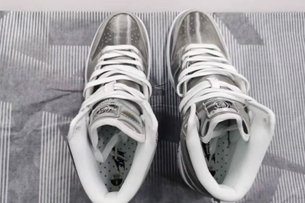 Close-to-original SportInspired 5152 Nike Dunk High CLOT Metallic Silver DH4444-900