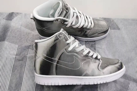 Close-to-original SportInspired 5152 Nike Dunk High CLOT Metallic Silver DH4444-900