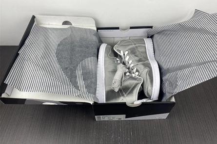 Close-to-original SportInspired 5152 Nike Dunk High CLOT Metallic Silver DH4444-900