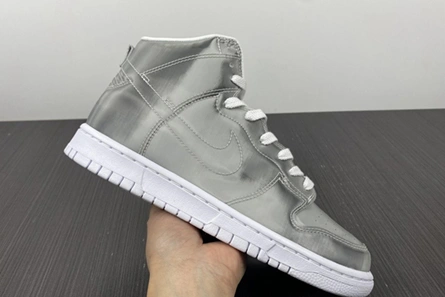 Close-to-original SportInspired 5152 Nike Dunk High CLOT Metallic Silver DH4444-900