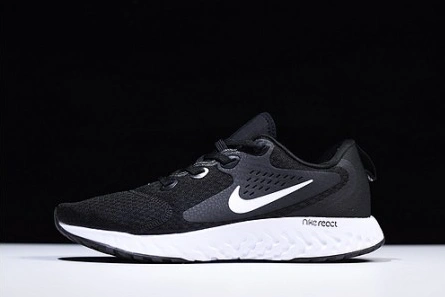 SportInspired 5440 Nike Epic React Flyknit black and white  AA1625 001