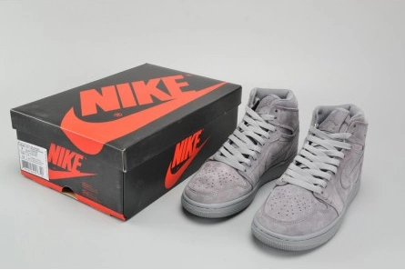 Best-value SportInspired 579 AIR JORDAN 1 RETRO HIGH BG (GS) wolf grey womens 705300-031