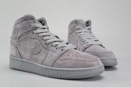 Best-value SportInspired 579 AIR JORDAN 1 RETRO HIGH BG (GS) wolf grey womens 705300-031