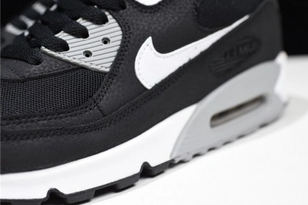 Premium replica SportInspired 6125 Nike Air Max 90 Essential Black Grey White 616730-012
