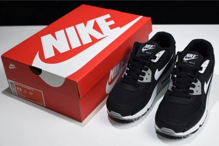 Premium replica SportInspired 6125 Nike Air Max 90 Essential Black Grey White 616730-012