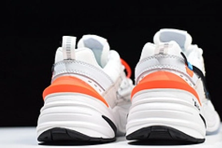 Replica SportInspired 7488 Off-White x nike M2K tekno White, Black & Team Orange A03108 058