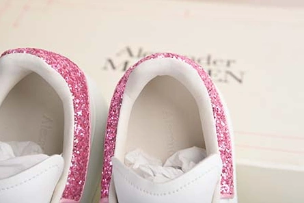 Affordable SportInspired 7534 ALEXANDER MCQUEEN SOLE SNEAKERS -462214-WHGP7-9374 PINK SEQUINS