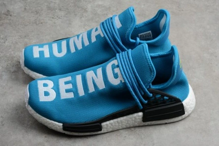 StreetReady 1314 ADIDAS mens PW HUMAN RACE NMD "PHARRELL" blue BB0618
