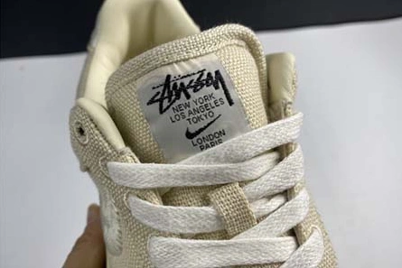 Master copy Stussy x Nike Air Force 1 Low “Fossil Stone” CZ9084-200 Refined 9887