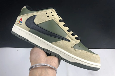Reproduction Stylish 1263 Nike Dunk SB TRAVIS SCOTT PS X DUNK LOW CU1726 100