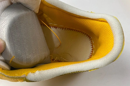 Designer inspired Stylish 2609 Off-White x Nike Air Force 1 “University Gold” DD1876-700