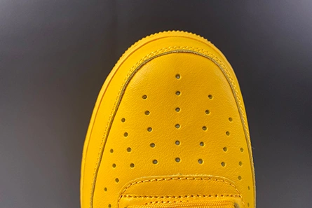 Designer inspired Stylish 2609 Off-White x Nike Air Force 1 “University Gold” DD1876-700