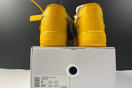 Stylish 2609 Off-White x Nike Air Force 1 “University Gold” DD1876-700