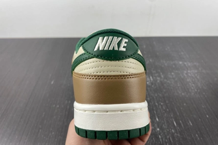 Stylish 351 Nike Dunk Low Retro Rattan Gorge Green FB7160-231