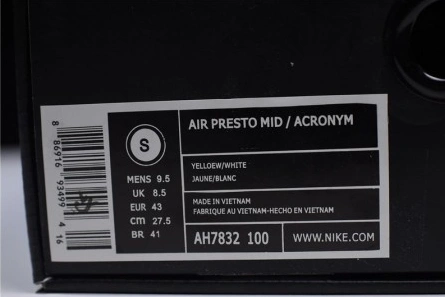 Modestly priced Stylish 3537 Nike Air Presto Mid x Acronym - Ah7832-100
