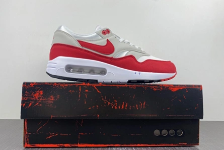 Reproduction Stylish 474 Nike Air Max 1 '86 OG Big Bubble Sport Red  DQ3989-100
