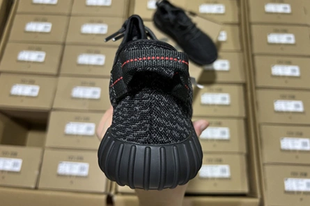 1:1 copy Stylish 7494 Adidas YEEZY 350 Boost Pirate Black BB5350