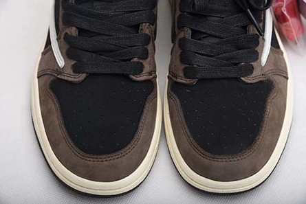 Mirror quality TRAVIS SCOTT AIR JORDAN 1 LOW DARK MOCHA CQ4277-001 BestValue 8347