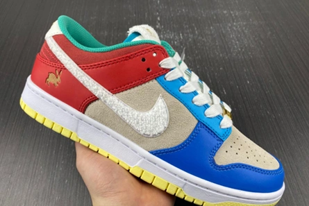 Savvy-priced Timeless 3574 Nike Dunk Low Retro PRM Year of the Rabbit Blue Orange Cream  FD4203-111
