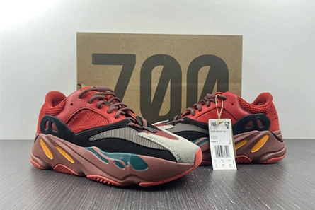 Non-authentic version Timeless 4120 adidas YEEZY BOOST 700 “Hi-Res Red” HQ6979