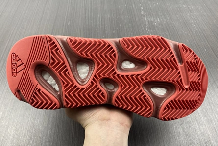Non-authentic version Timeless 4120 adidas YEEZY BOOST 700 “Hi-Res Red” HQ6979