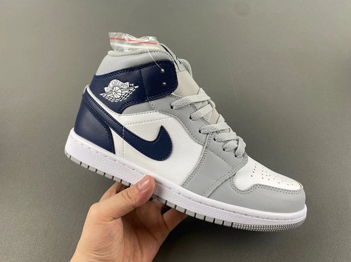 Low-cost Timeless 8600 Jordan 1 Mid Wolf Grey Midnight Navy  DQ8426-104