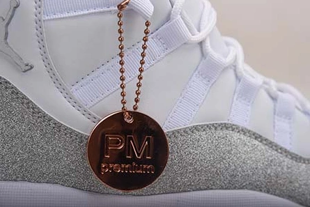 Timeless 9548 JORDAN 11 RETRO WHITE METALLIC SILVER - AR0715-100