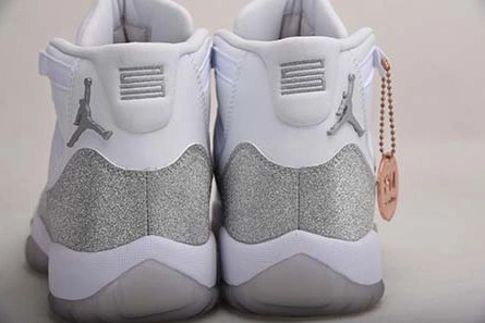 Close-to-original Timeless 9548 JORDAN 11 RETRO WHITE METALLIC SILVER - AR0715-100