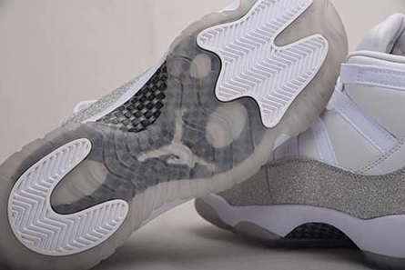 Close-to-original Timeless 9548 JORDAN 11 RETRO WHITE METALLIC SILVER - AR0715-100