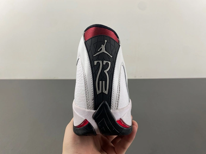Luxury copy TopPick 286 Jordan 14 Retro Black Toe  487471-160