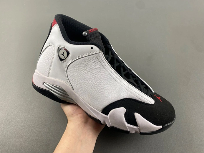 Luxury copy TopPick 286 Jordan 14 Retro Black Toe  487471-160
