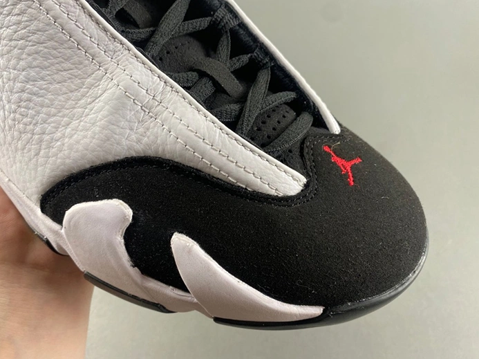 Luxury copy TopPick 286 Jordan 14 Retro Black Toe  487471-160